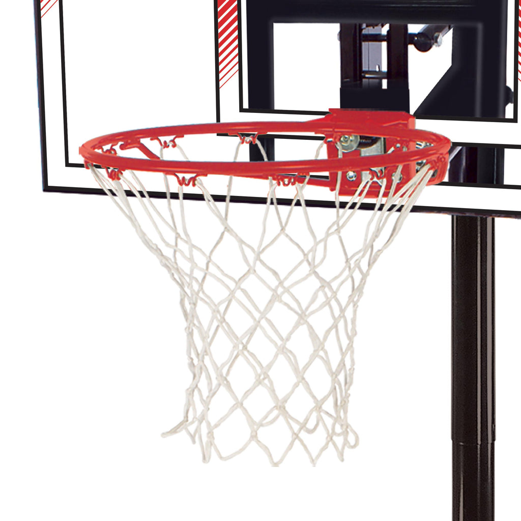 Spalding Ratchet Lift 44" Polycarbonate Portable Basketball Hoop