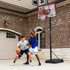 Spalding Ratchet Lift 44" Polycarbonate Portable Basketball Hoop