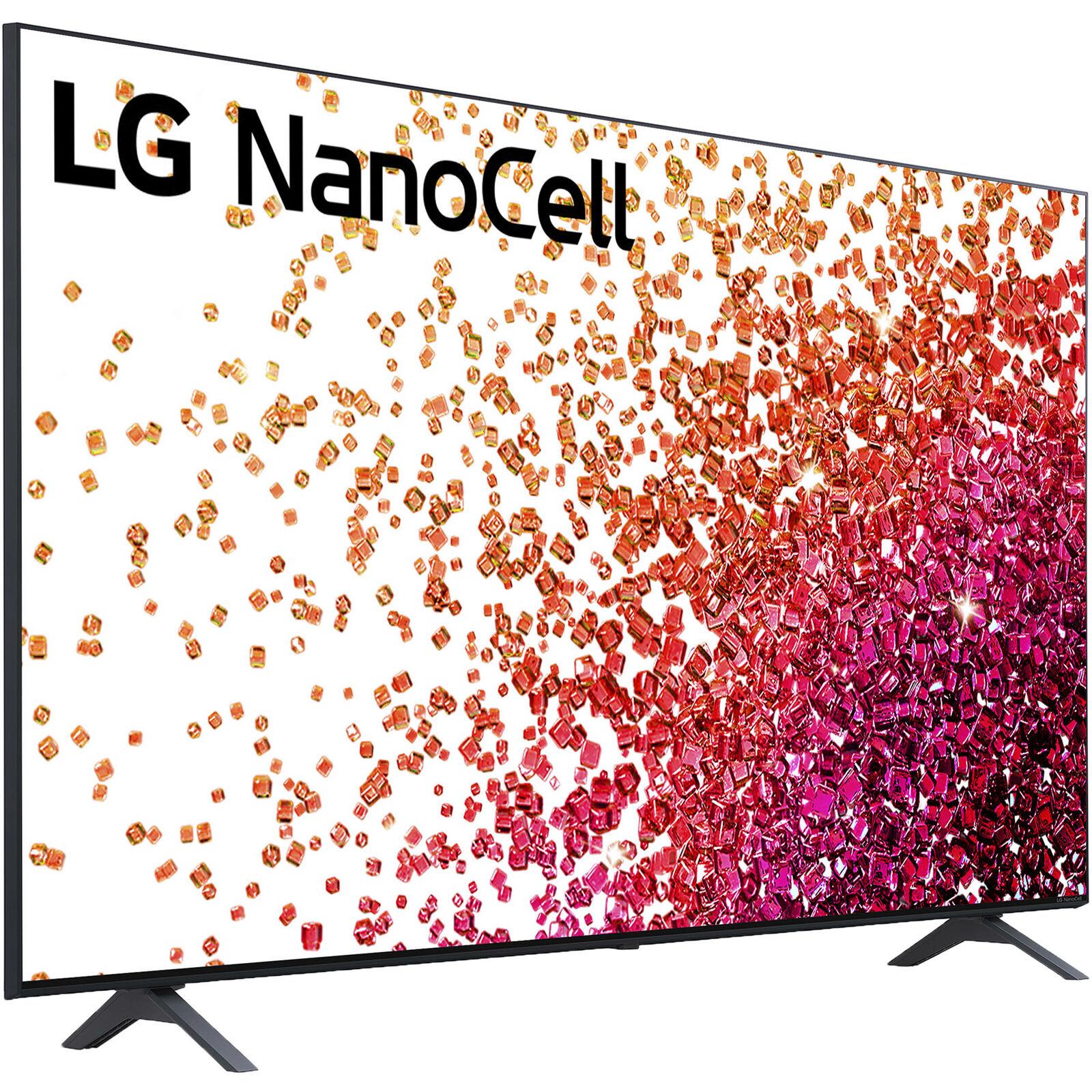 lg nanocell 65" 4k ultra hd hdr smart tv - 2021 model *65nano75up