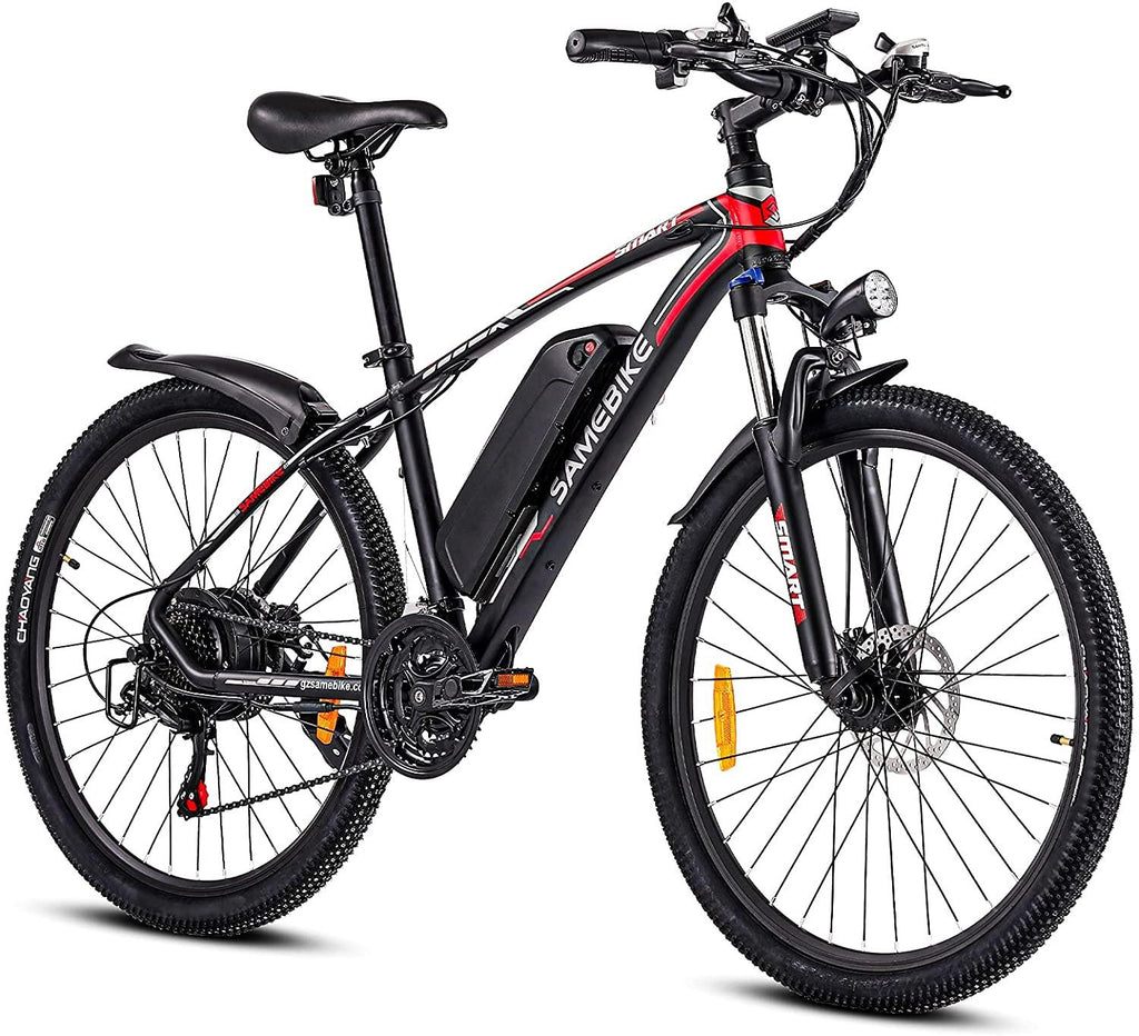 500W 26 Inch Electric Mountain Bike 48V/13 Ah Removable Battery Electric Bikes for Adults, eAhora E-Bikes for Men and Women with  21 Speed and Suspension Fork, LCD Display with USB