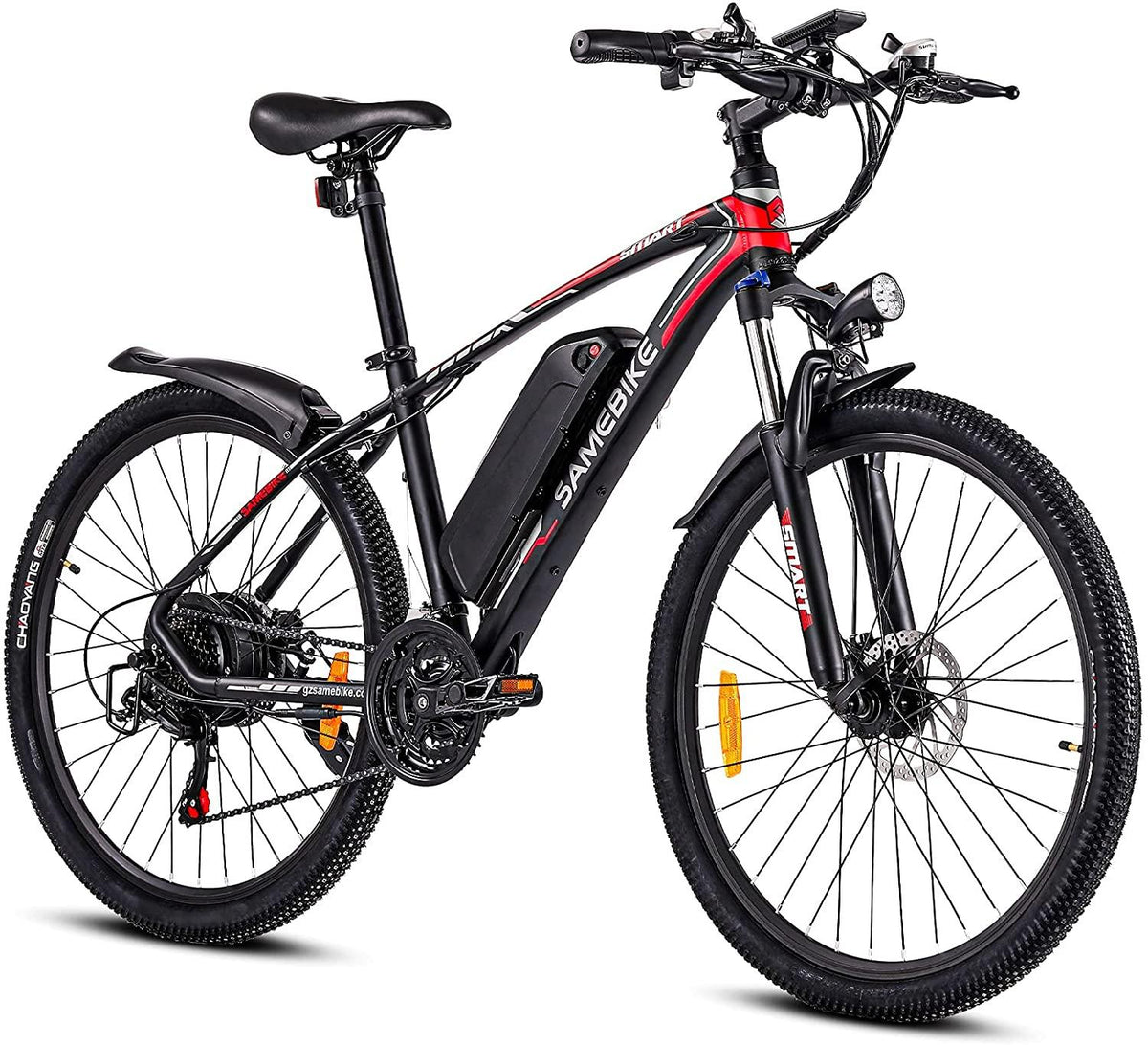 26" Electric Bike 500W Electric Bicycles for Adults 48V Battery Ebike with  21-Speed and LCD Display