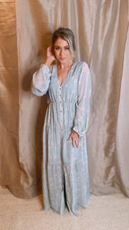 The Lotus Flower Bomb Maxi Dress