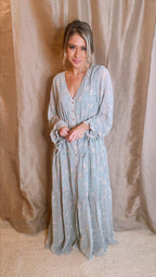The Lotus Flower Bomb Maxi Dress