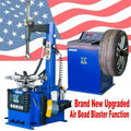1.5 HP Tire Changer Wheel Changers Machine r Rim Clamp Combo 950 680