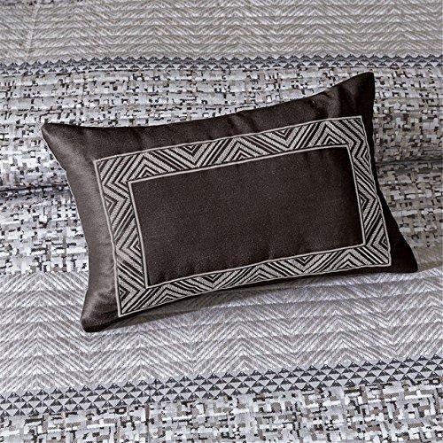 Home Essence Harmony 6PC Woven Jacquard Quilted Coverlet Bedding Set