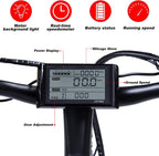 Mountain Beach EBike Electric Bicycle Bike 26" Alloy Frame with 500W Powerful Motor 13AH 36V Lithium Suspension Fork