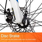 Mountain Beach EBike Electric Bicycle Bike 26" Alloy Frame with 500W Powerful Motor 13AH 36V Lithium Suspension Fork