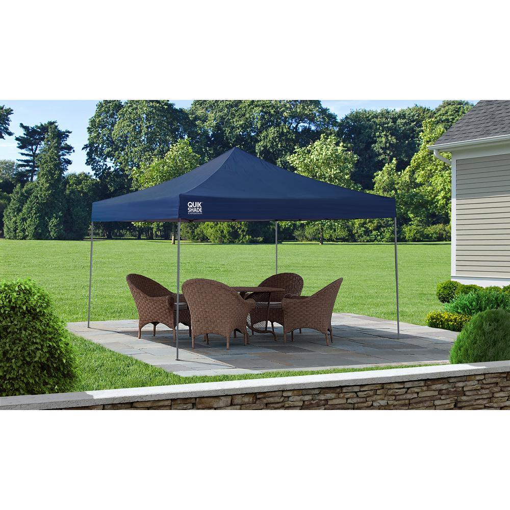 Quik Shade Expedition EX144 12 ft. x 12 ft. Twilight Blue Straight Leg Pop-Up Canopy