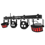 Chauvet DJ GigBar Flex Pack-n-Go Effect Lighting System with Fog Machine &amp; Tripod Stand Package