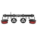 (2) Chauvet DJ GigBar Flex Pack-n-Go Effect Lighting Systems with Stands &amp; Fog Machine Package