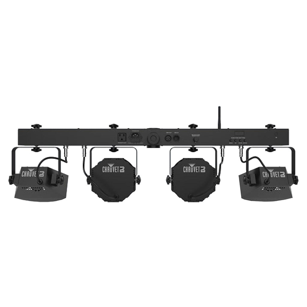 Chauvet DJ GigBar Flex Pack-n-Go Effect Lighting System with Fog Machine &amp; Tripod Stand Package
