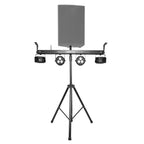 (2) Chauvet DJ GigBar Flex Pack-n-Go Effect Lighting Systems with Stands &amp; Fog Machine Package