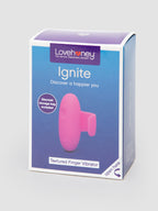 Lovehoney Ignite 20 Function Textured Finger Vibrator, Pink