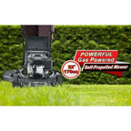 Walk Behind Lawn Mower Steel Self Propelled Gas Stamped Deck Pull Cord Start