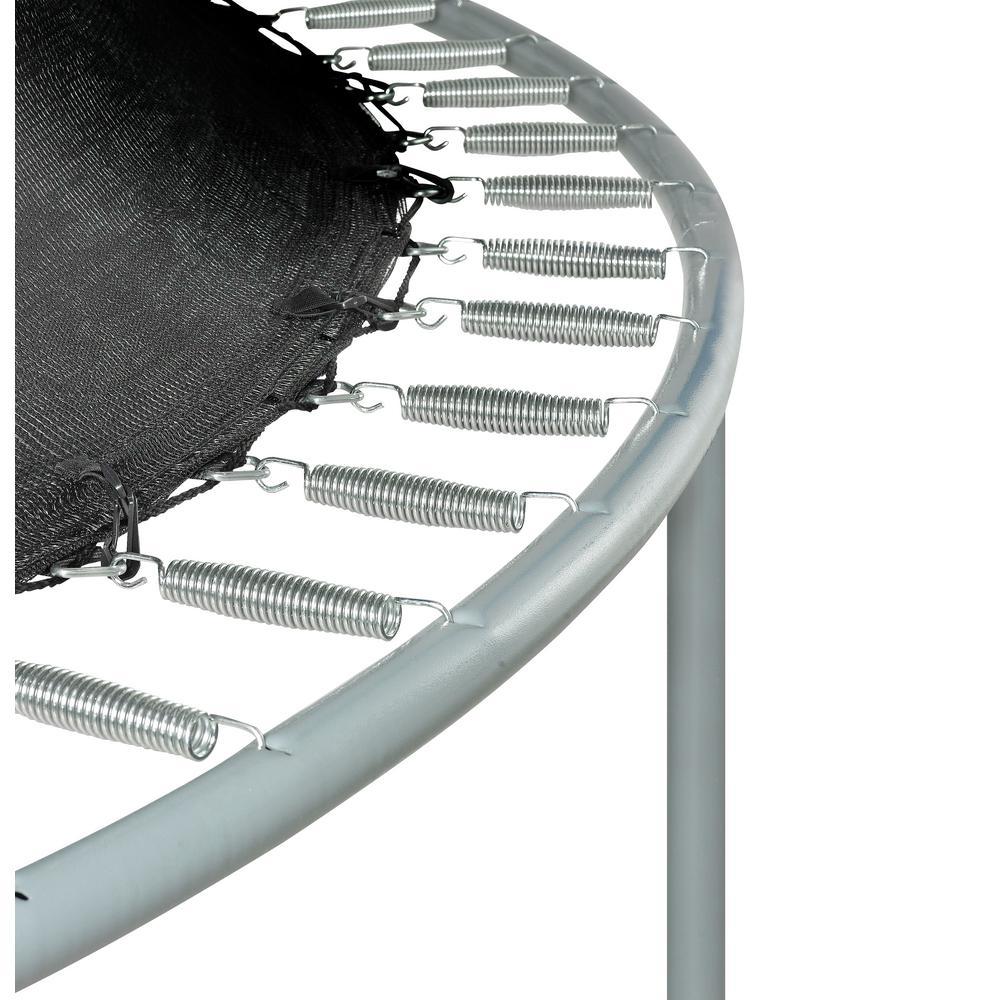 Trampoline Enclosure Set to Fits 14 ft. Round Frames, for 4 or 8 W-Shaped Legs -Set Includes: Net, Poles &amp; Hardware Only
