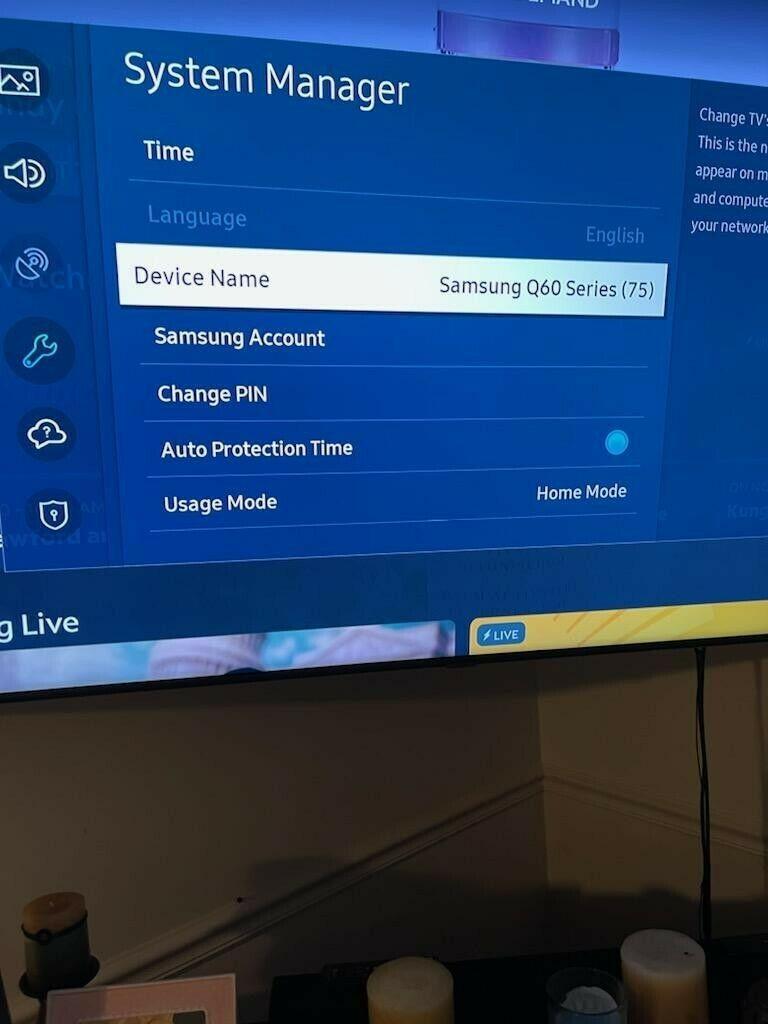 samsung qn75q80aa 75" 4k qled smart tv - titan black