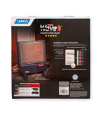 Camco Olympian RV Wave-3 LP Gas Catalytic Safety Heater, Adjustable 1600 to 3000 BTU, Warms 130 Square Feet of Space, Portable and Wall Mountable