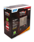 Camco Olympian RV Wave-3 LP Gas Catalytic Safety Heater, Adjustable 1600 to 3000 BTU, Warms 130 Square Feet of Space, Portable and Wall Mountable