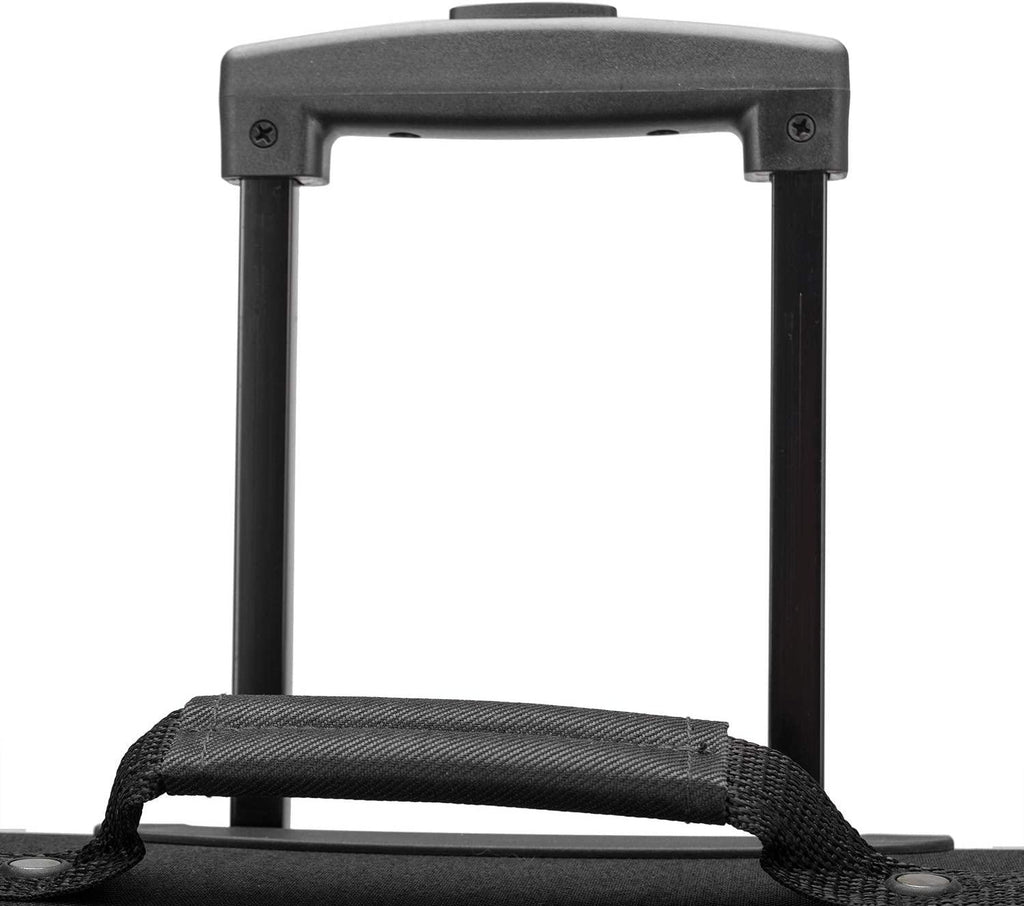 Aviron Bay Expandable Softside Luggage with Spinner Wheels, Black, 3-Piece Set (23/27/31)