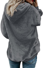 Women's Casual Zip up Hoodies Long Tunic Sweatshirts Jackets Fashion Plus Size Hoodie with Pockets
