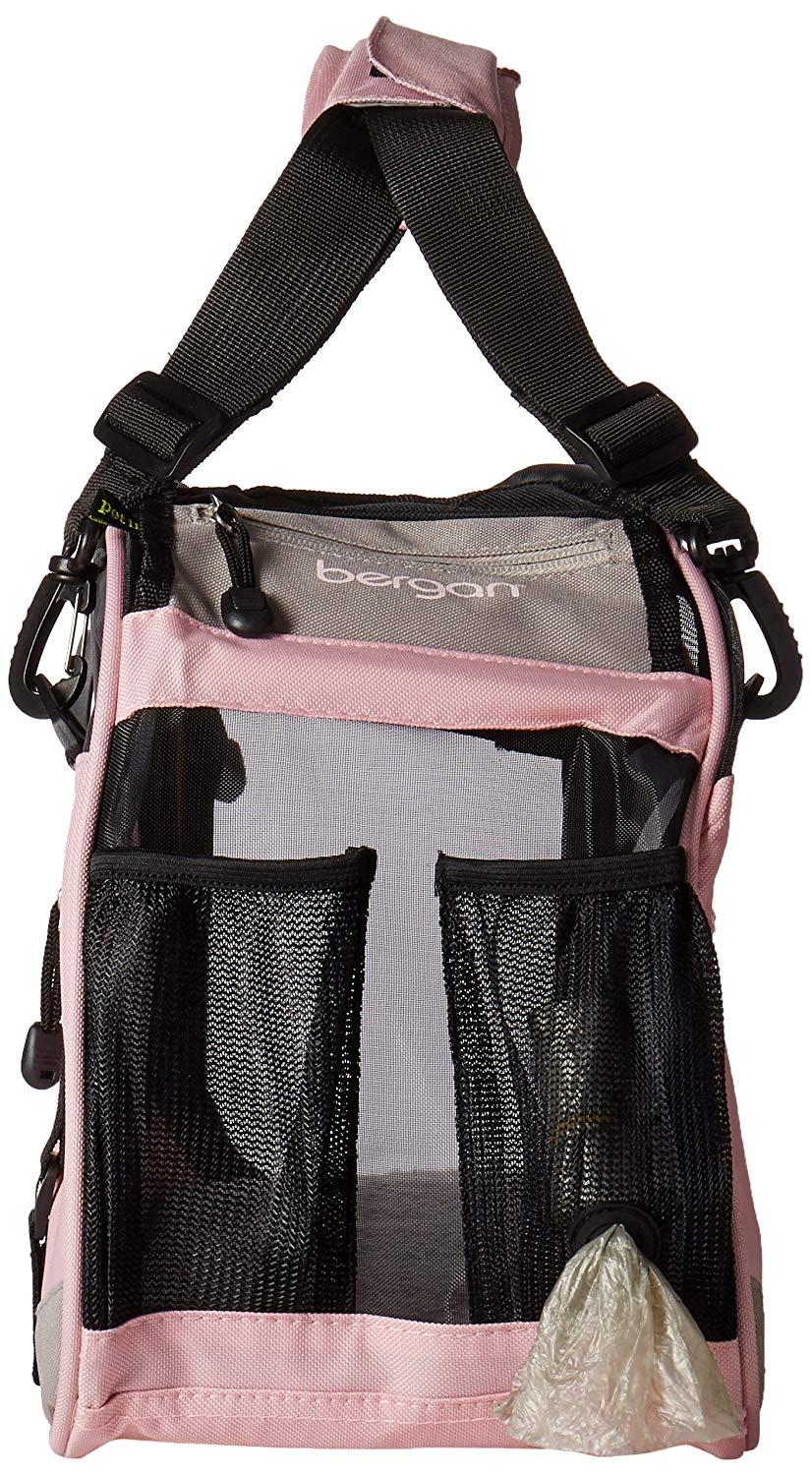Bergan Voyager Pet Carrier in Pink &amp; Gray