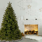 7 ft. Feel Real Down Swept Douglas Fir Hinged Artificial Christmas Tree