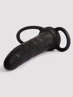 Love Rider Double Penetration Strap-On 5.5 Inch Dildo, Black