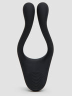 Doc Johnson Tryst Rechargeable 7 Function Multi-Erogenous Vibrator, Black