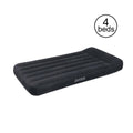 Twin Classic Pillow Rest Air Mattress Bed with -In Pump (4-Pack)