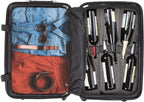 Up to 12 Bottles &amp; All Purpose Wine Travel Suitcase (Black)
