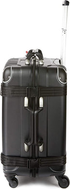 Up to 12 Bottles &amp; All Purpose Wine Travel Suitcase (Black)
