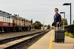 Up to 12 Bottles &amp; All Purpose Wine Travel Suitcase (Black)