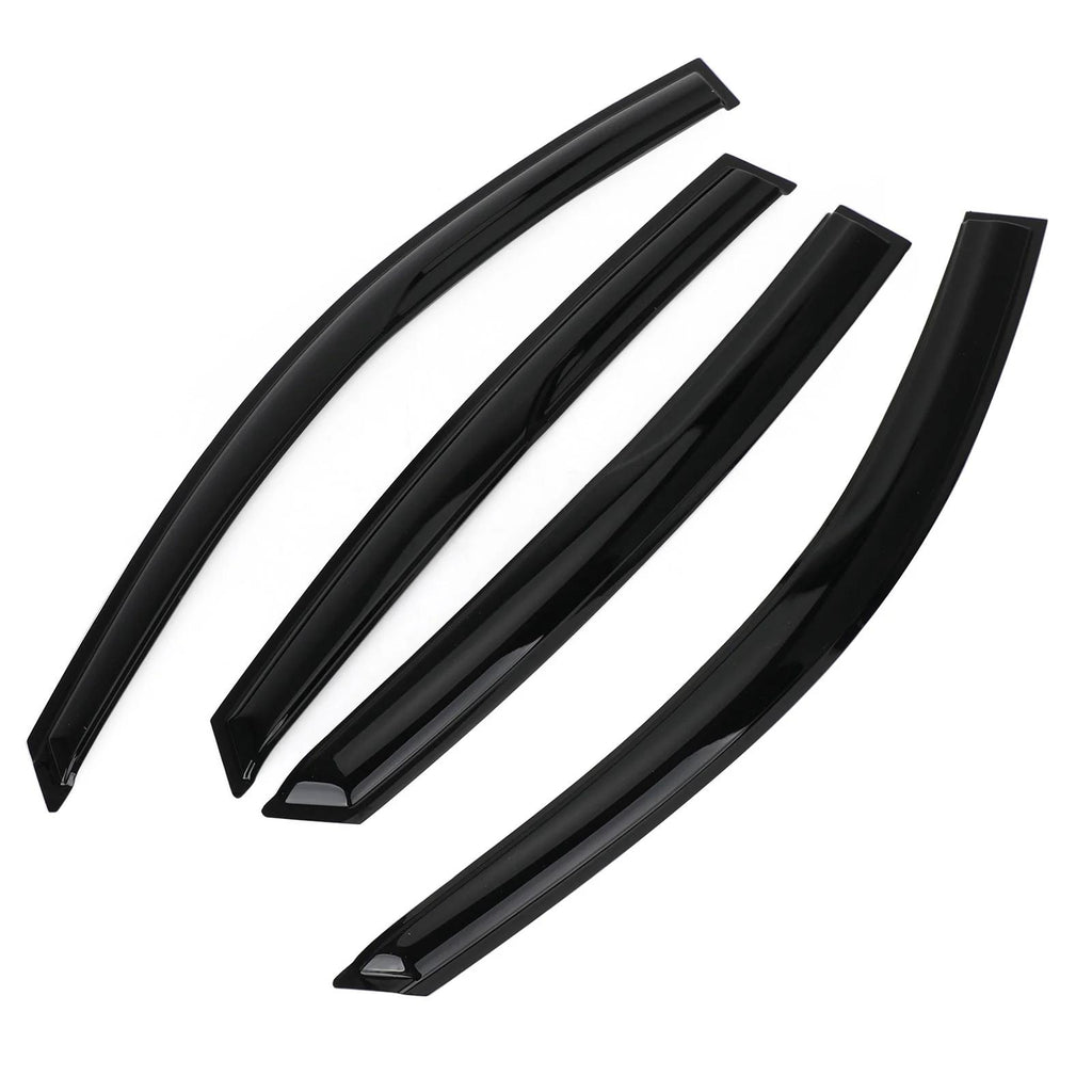 2018+ Honda Accord 4pcs Side Window Vent Visor Sun Rain Deflector Guard Generic