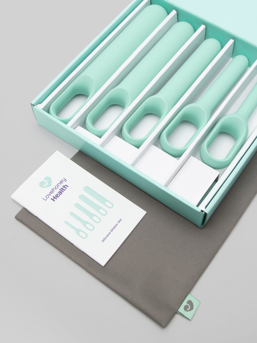 Lovehoney Health Silicone Dilator Set, Green