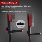 PLKO Wall Mount Pull Up Bar Wall Mounted Body Press Pull Up Bar Gym Chin-Up for Upper Body Workout