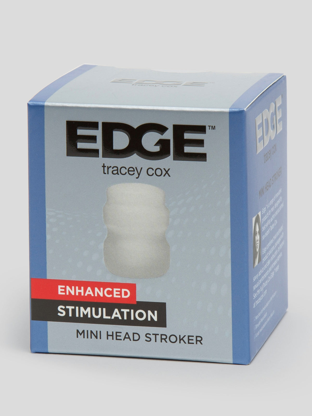 Tracey Cox EDGE Good Head Mini Stroker, Clear