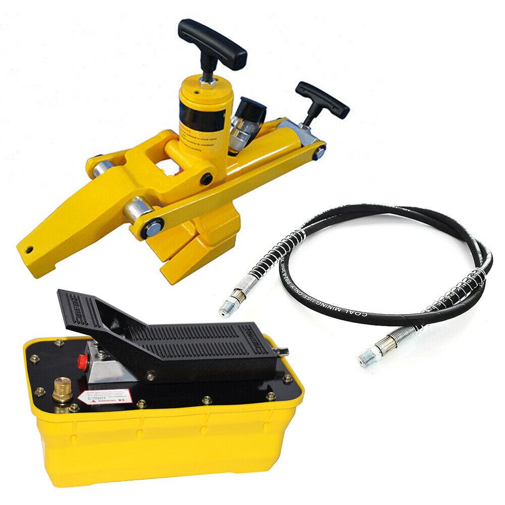 Hydraulic Bead Breaker Tractor Truck Tire Changer+10000 Psi Foot Pump Heavy Duty