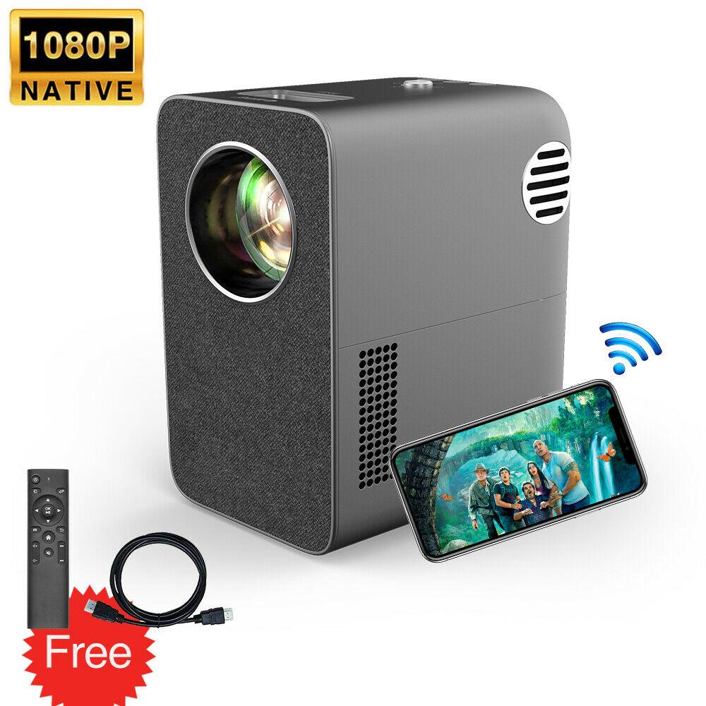 4200lms mini projector native 1080p proyector wifi wireless home theater hdmi tv