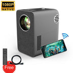 4200lms mini projector native 1080p proyector wifi wireless home theater hdmi tv