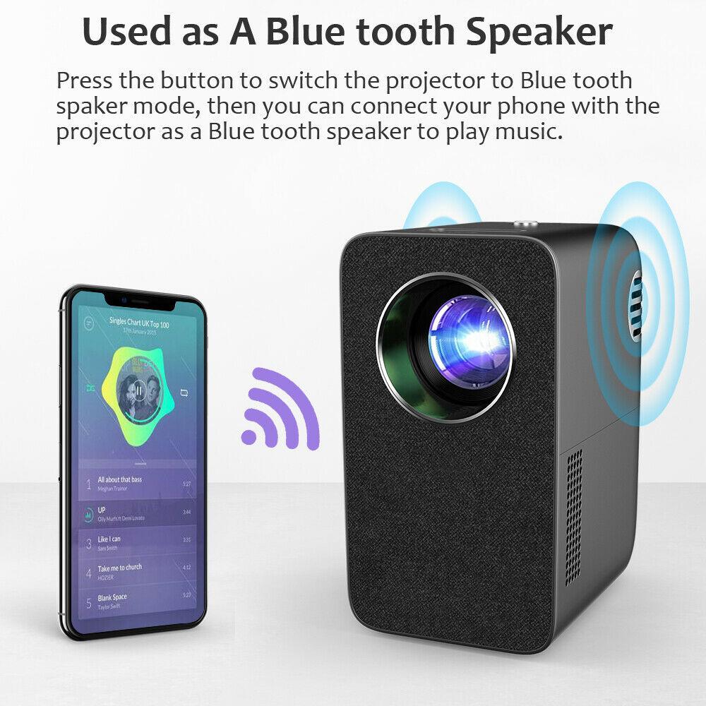4200lms mini projector native 1080p proyector wifi wireless home theater hdmi tv