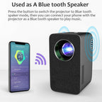 4200lms mini projector native 1080p proyector wifi wireless home theater hdmi tv