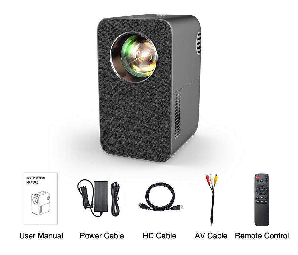 4200lms mini projector native 1080p proyector wifi wireless home theater hdmi tv