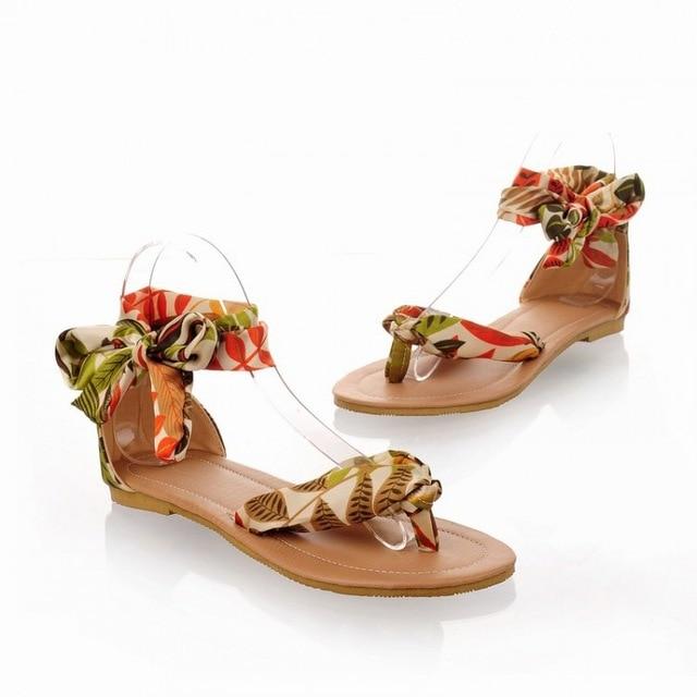 Casual Ankle Strap Flat Beach Sandals