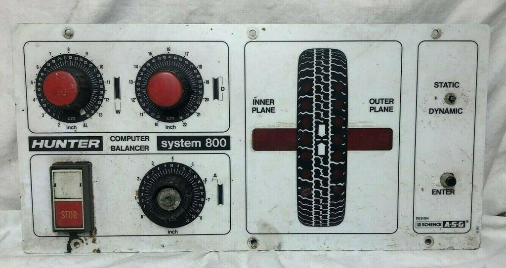 Hunter System 800 Wheel r complete Display Circuit Control Board P145