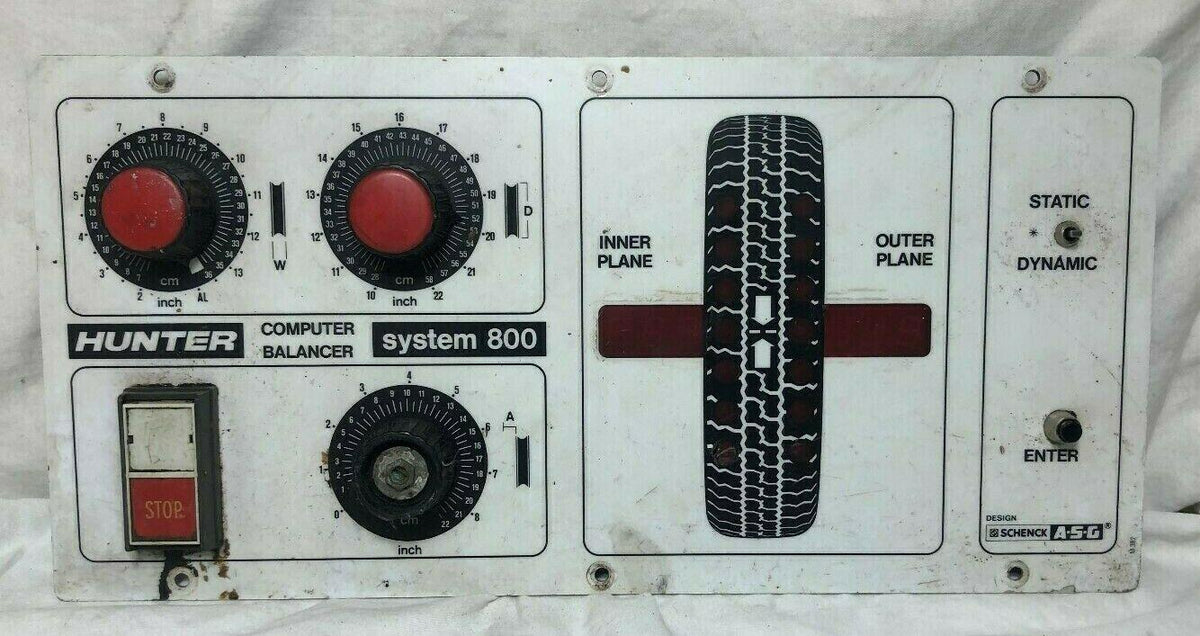 Hunter System 800 Wheel r complete Display Circuit Control Board P145