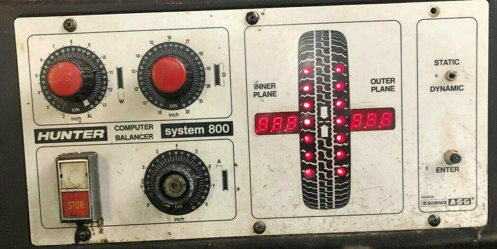 Hunter System 800 Wheel r complete Display Circuit Control Board P145