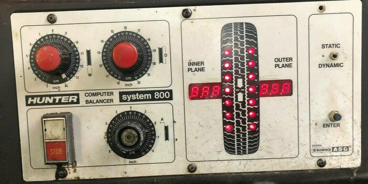 Hunter System 800 Wheel r complete Display Circuit Control Board P145