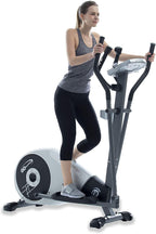 GOELLIPTICAL V-200T Standard Stride 17” Programmable Elliptical Exercise Cross Trainer Machine for Cardio Fitness Strength Conditioning Workout at Home or Gym