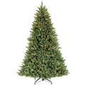 6.5 ft. Pre-Lit Incandescent Fraser Fir Artificial Christmas Tree with 500 UL Clear Lights