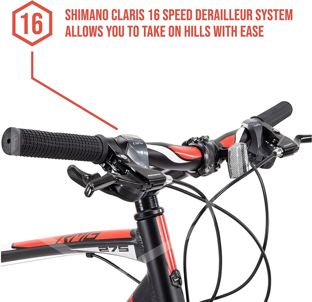 Royce Union Men's' Gravel Bike 27.5" or 700c Wheels, Lightweight Aluminum w/